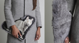 Нов моден аксесоар - чанта от котенце?