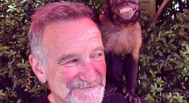 Робин Уилямс имал маймунка и обичал да разсмива майка си